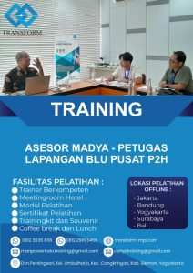 Training Asesor Madya - Petugas Lapangan BLU Pusat P2H