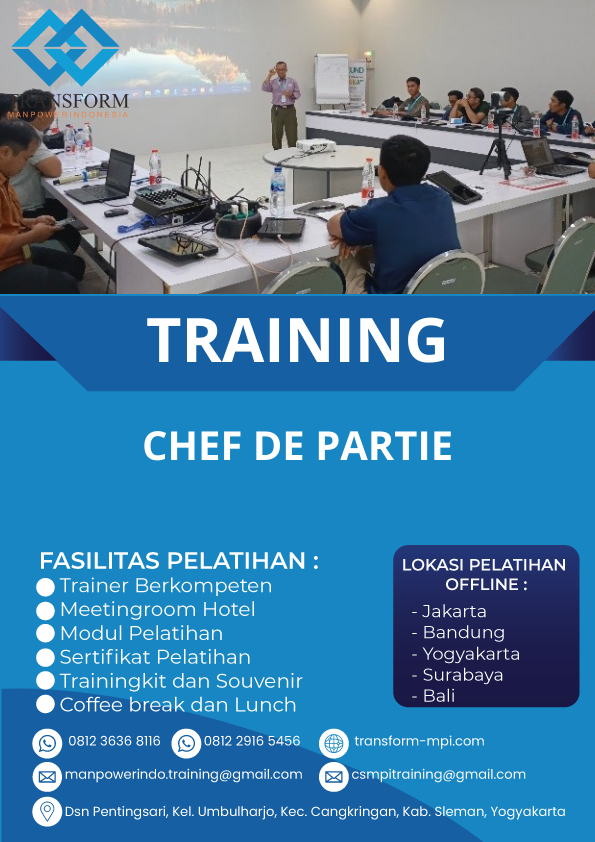 TRAINING CHEF DE PARTIE