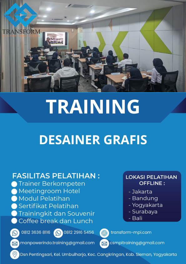 TRAINING DESAINER GRAFIS