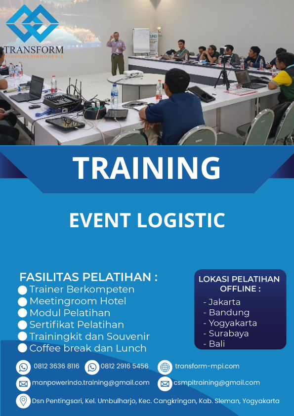 TRAINING EVENT LOGISTIC