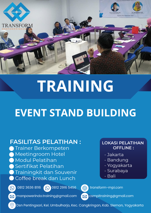 TRAINING EVENT STAND BUILDING