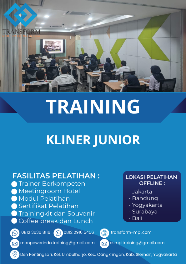 TRAINING KLINER JUNIOR