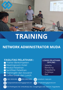TRAINING NETWORK ADMINISTRATOR MUDA