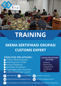 TRAINING SKEMA SERTIFIKASI OKUPASI CUSTOMS EXPERT