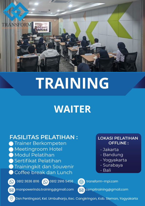 TRAINING WAITER