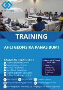 TRAINING AHLI GEOFISIKA PANAS BUMI