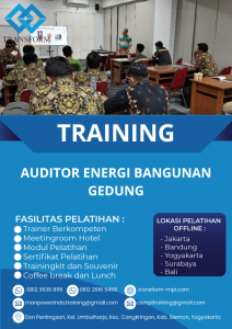 TRAINING AUDITOR ENERGI BANGUNAN GEDUNG