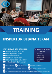 TRAINING INSPEKTUR BEJANA TEKAN