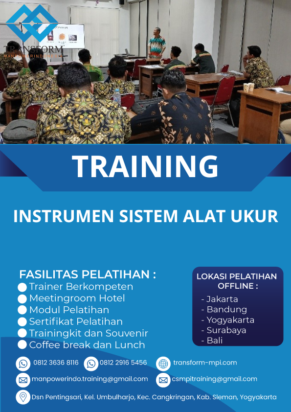 TRAINING INSTRUMEN SISTEM ALAT UKUR