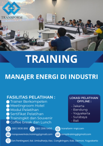 TRAINING MANAJER ENERGI DI INDUSTRI