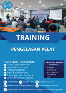 TRAINING PENGELASAN PELAT