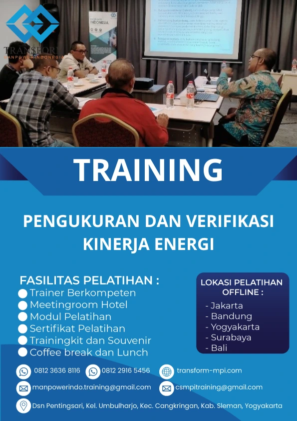 TRAINING PENGUKURAN DAN VERIFIKASI KINERJA ENERGI