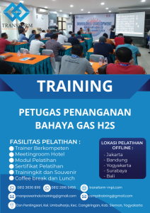TRAINING PETUGAS PENANGANAN BAHAYA GAS H2S