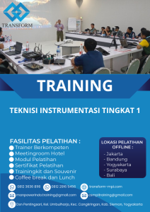 TRAINING TEKNISI INSTRUMENTASI TINGKAT 1