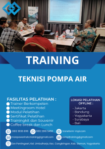 TRAINING TEKNISI POMPA AIR