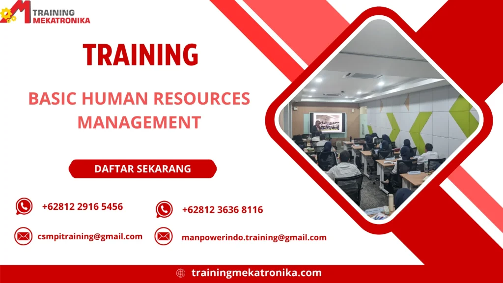 TRAINING BASIC HUMAN RESOURCES MANAGEMENT