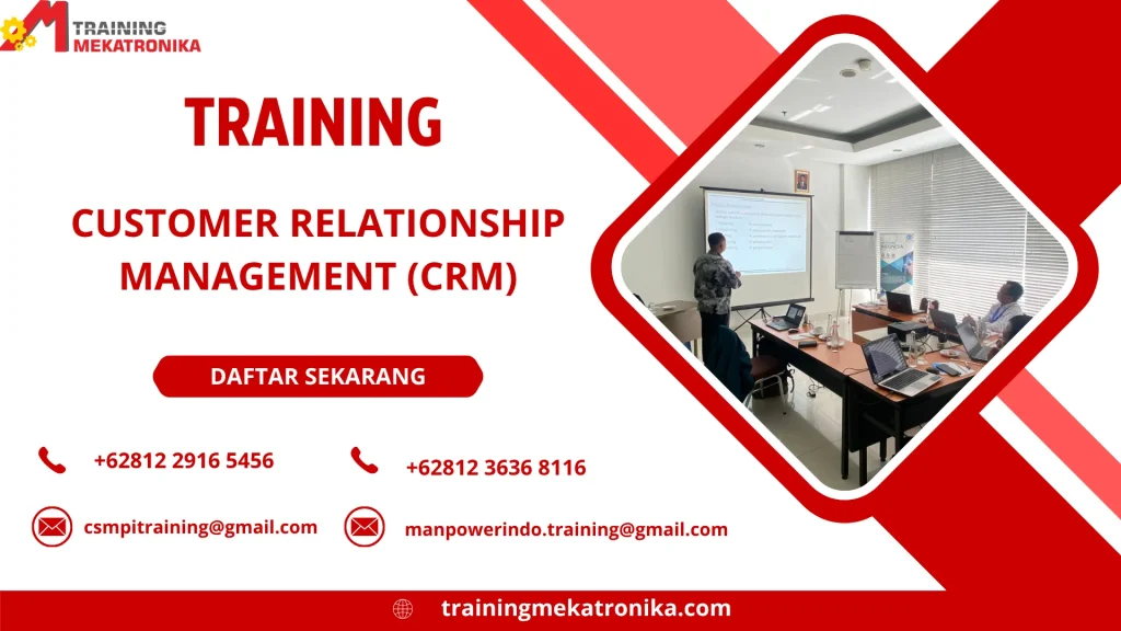 TRAINING CUSTOMER RELATIONSHIP MANAGEMENT (CRM)
