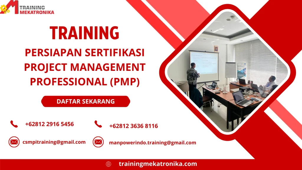 TRAINING PERSIAPAN SERTIFIKASI PROJECT MANAGEMENT PROFESSIONAL (PMP)
