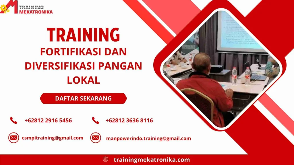 training diversifikasi pangan Indonesia