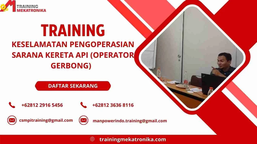 training operasional sarana kereta api Jakarta