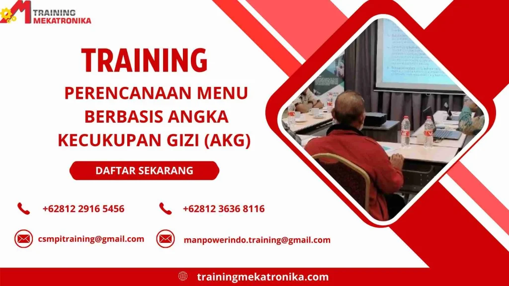 training perencanaan gizi seimbang