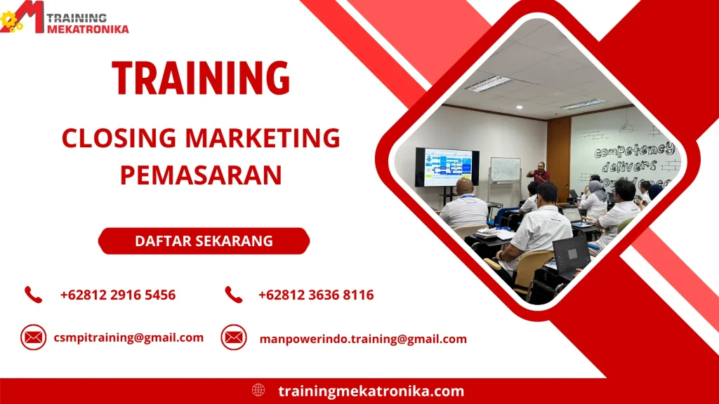 TRAINING CLOSING MARKETING PEMASARAN DI JAKARTA