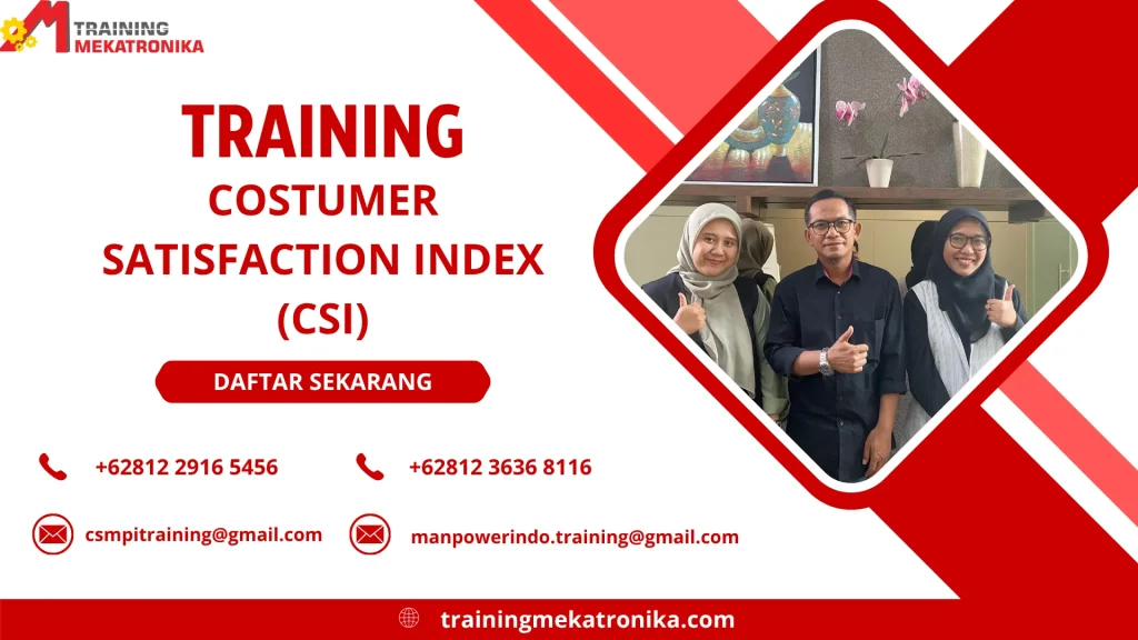 TRAINING COSTUMER SATISFACTION INDEX (CSI) DI JAKARTA