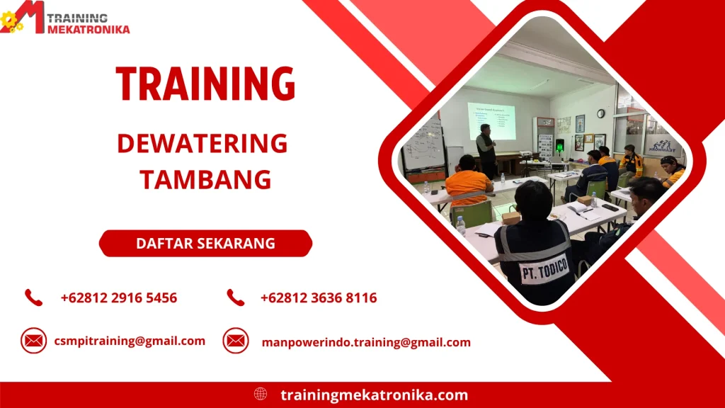 TRAINING DEWATERING TAMBANG DI JAKARTA