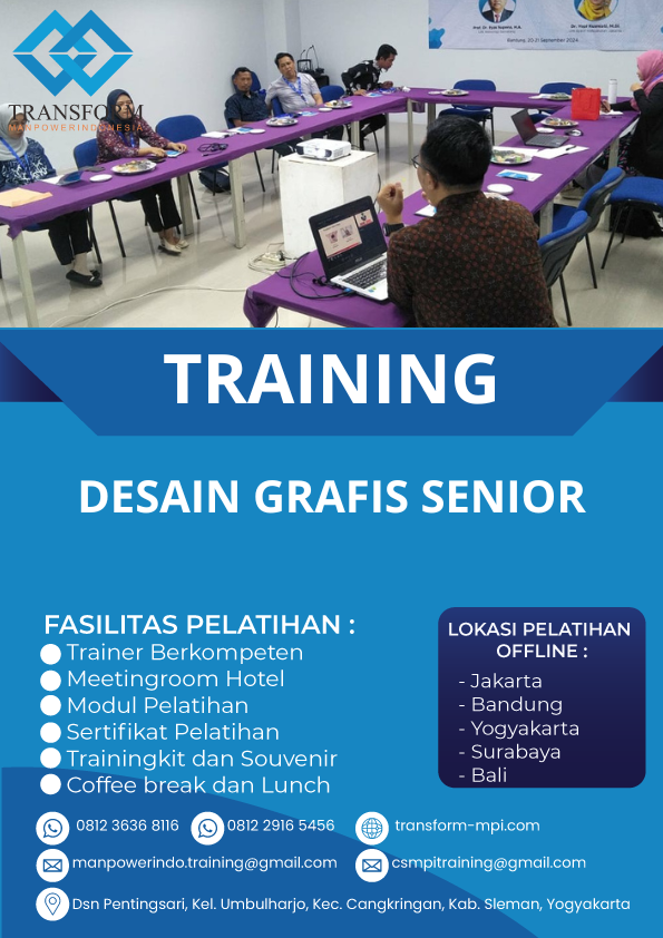 TRAINING DESAIN GRAFIS SENIOR