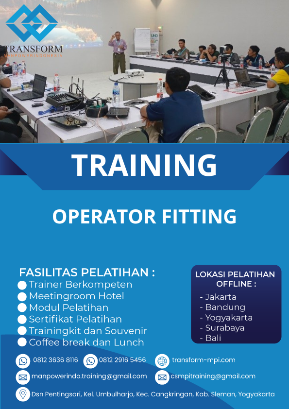 TRAINING OPERATOR FITTING