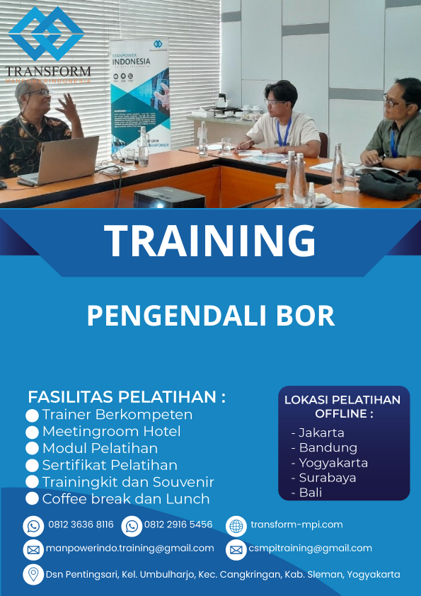 TRAINING PENGENDALI BOR