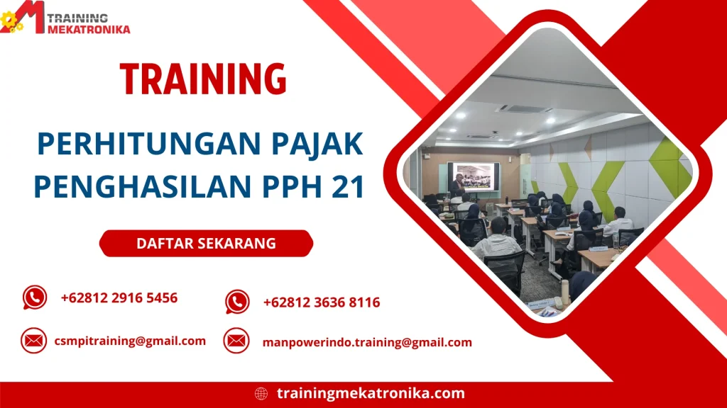 TRAINING PERHITUNGAN PAJAK PENGHASILAN PPH 21
