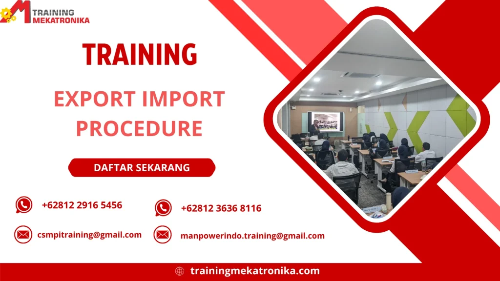 TRAINING EXPORT IMPORT PROCEDURE