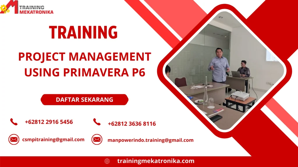 TRAINING PROJECT MANAGEMENT USING PRIMAVERA P6