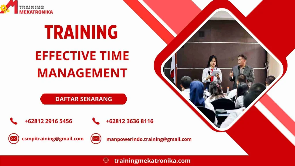 training pengaturan jadwal Jakarta