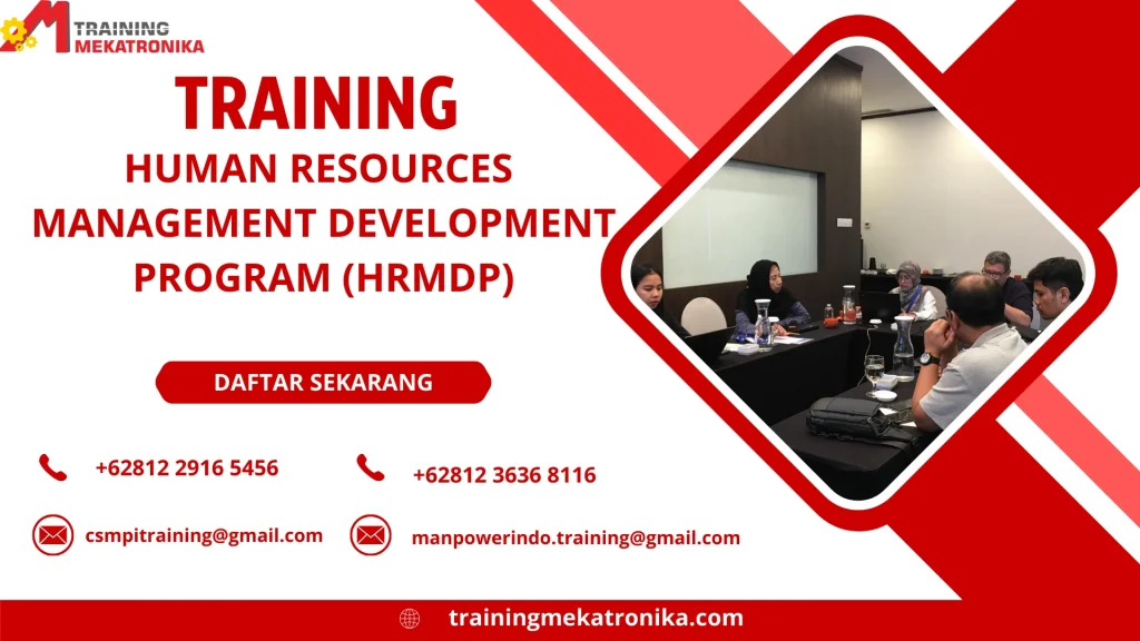 TRAINING HUMAN RESOURCES MANAGEMENT DEVELOPMENT PROGRAM (HRMDP)