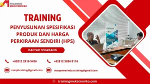 training harga perkiraan sendiri