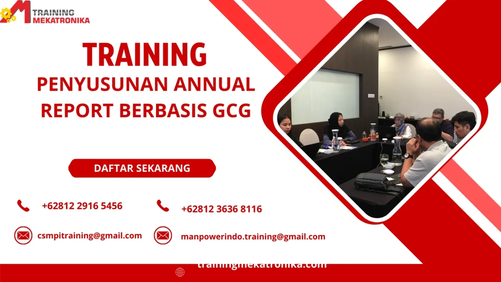 TRAINING PENYUSUNAN ANNUAL REPORT BERBASIS GCG