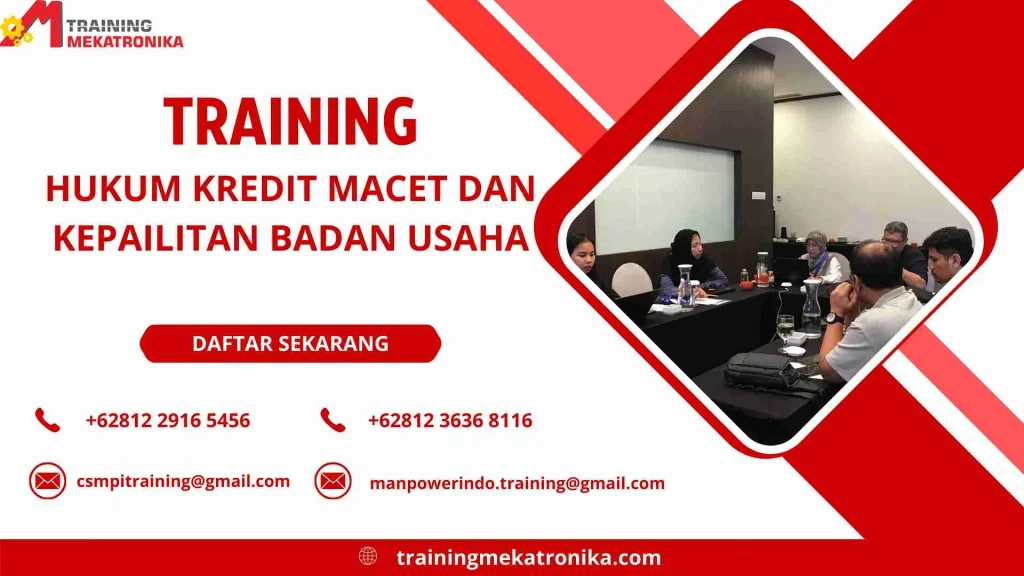 training kepailitan badan usaha