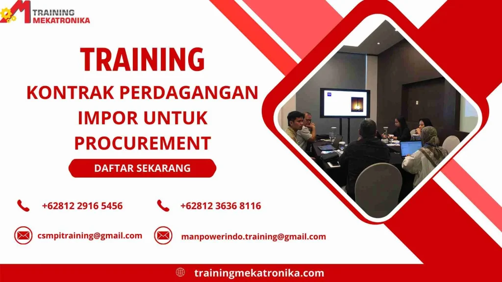 training pengadaan barang impor