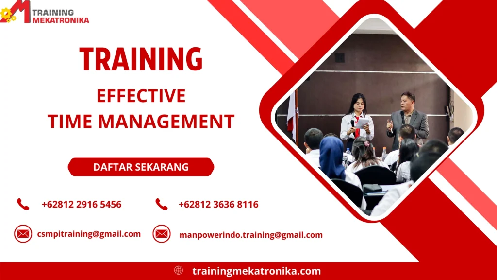 TRAINING EFFECTIVE TIME MANAGEMENT