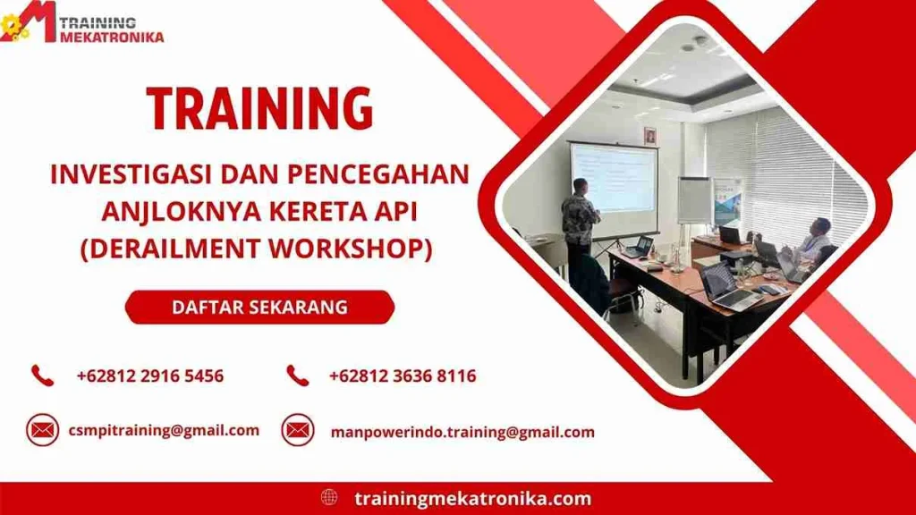 training investigasi kecelakaan railway Jakarta