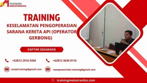 training operasional sarana kereta api Jakarta