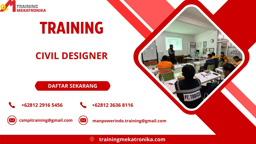 TRAINING CIVIL DESIGNER DI JAKARTA