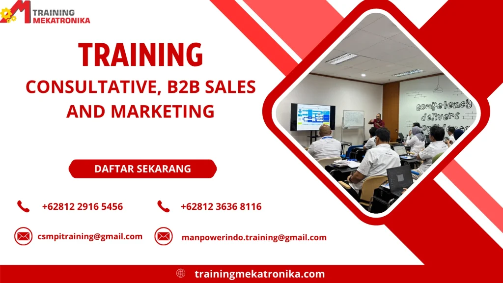 TRAINING CONSULTATIVE, B2B SALES AND MARKETING DI JAKARTA