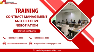 TRAINING CONTRACT MANAGEMENT AND EFFECTIVE NEGOTIATION DI JAKARTA