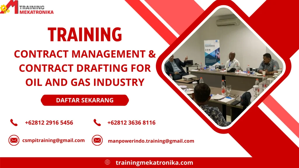 TRAINING CONTRACT MANAGEMENT & CONTRACT DRAFTING FOR OIL AND GAS INDUSTRY DI JAKARTA