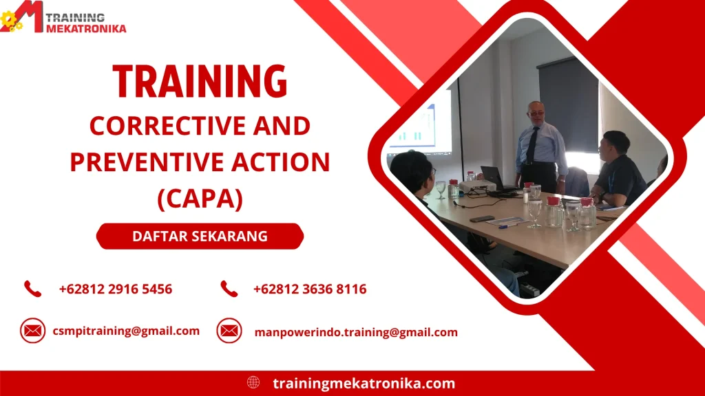 TRAINING CORRECTIVE AND PREVENTIVE ACTION (CAPA) DI JAKARTA