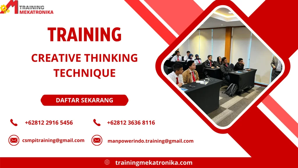 TRAINING CREATIVE THINKING TECHNIQUE DI JAKARTA